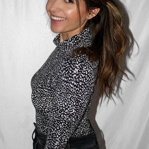 Black and White Long Sleeve Bodysuit